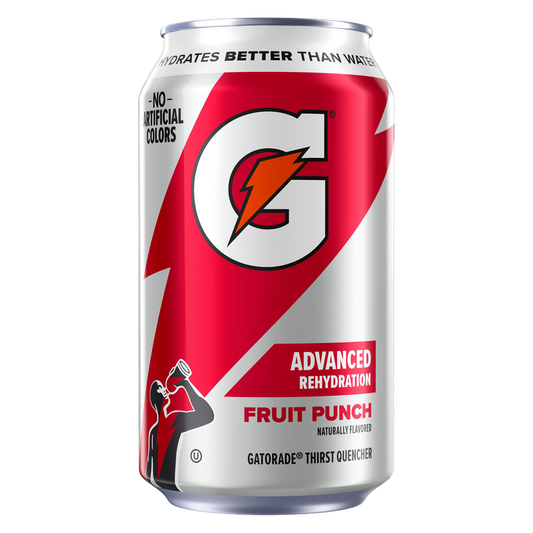 Gatorade Thirst Quencher Fruit Punch 11.6oz Can