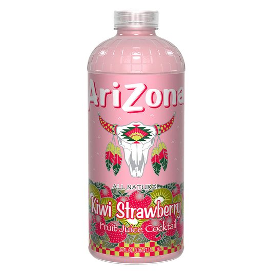 AriZona Kiwi Strawberry Juice 34oz Btl
