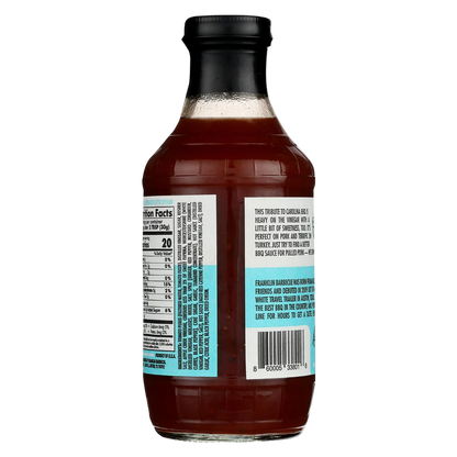 Franklin Barbecue Vinegar BBQ Sauce, 18oz