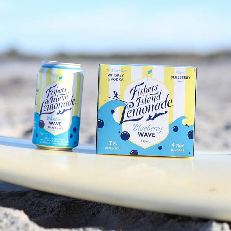 Fishers Island Blueberry Wave 4pk 12oz 7% ABV