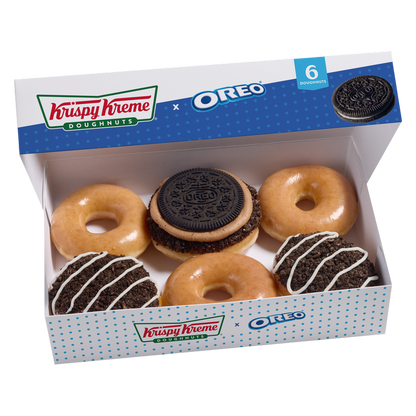 Krispy Kreme Assorted Oreo Doughnuts