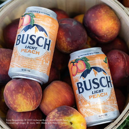 Busch Light Peach 12pk 12oz Can 4.1% ABV