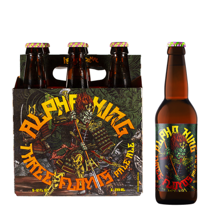 Three Floyds Alpha King Pale Ale 6pk 12oz Btl 6.6% ABV