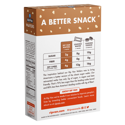 Rip Van Wafers Chocolate Hazelnut 6ct