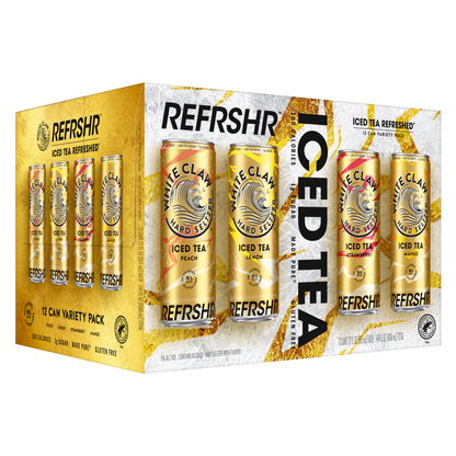White Claw REFRSHR Iced Tea Variety 12pk 12oz Can 5.0% ABV