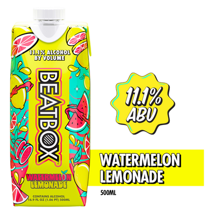 BeatBox Watermelon Lemon 500ml 11.1% ABV Wine-Based