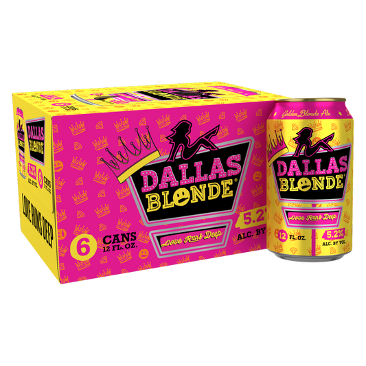 Deep Ellum Dallas Blonde 6pk 12oz Can 5.0% ABV