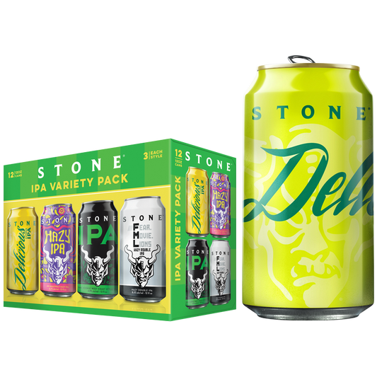 Stone Brewing IPA Variety 12pk 12oz Can 8.5% ABV