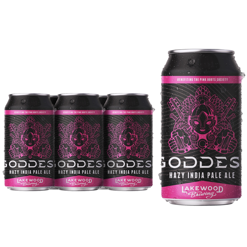 Lakewood Brewing Goddess Hazy IPA 6pk 12oz Can 6.7% ABV