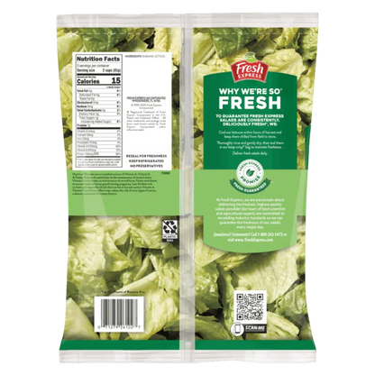 Fresh Express Chopped Hearts of Romaine - 9oz