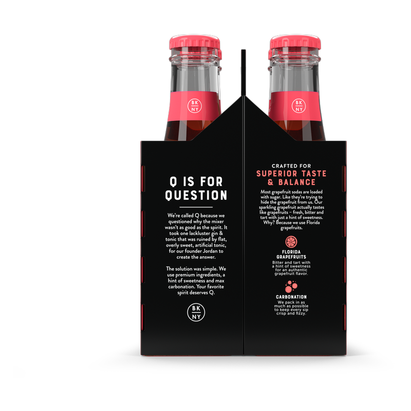 Q Mixers Grapefruit 4pk 6.7oz Can