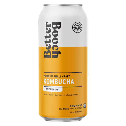 Better Booch Kombucha Golden Pear Organic 16oz