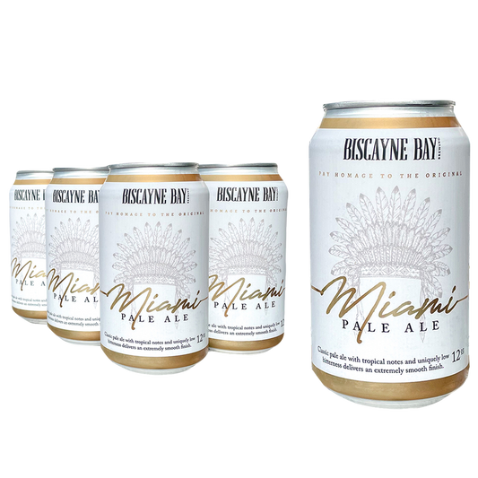 Biscayne Bay Brewing Miami Pale Ale 6pk 12oz Can 5.5% ABV