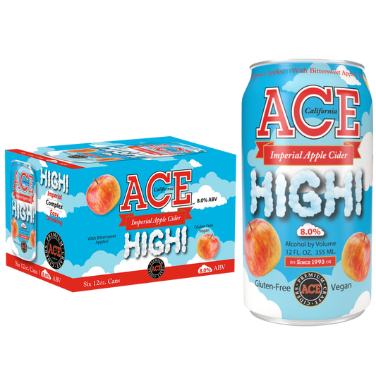 Ace Cider High! Imperial Apple Cider 6pk 12oz
