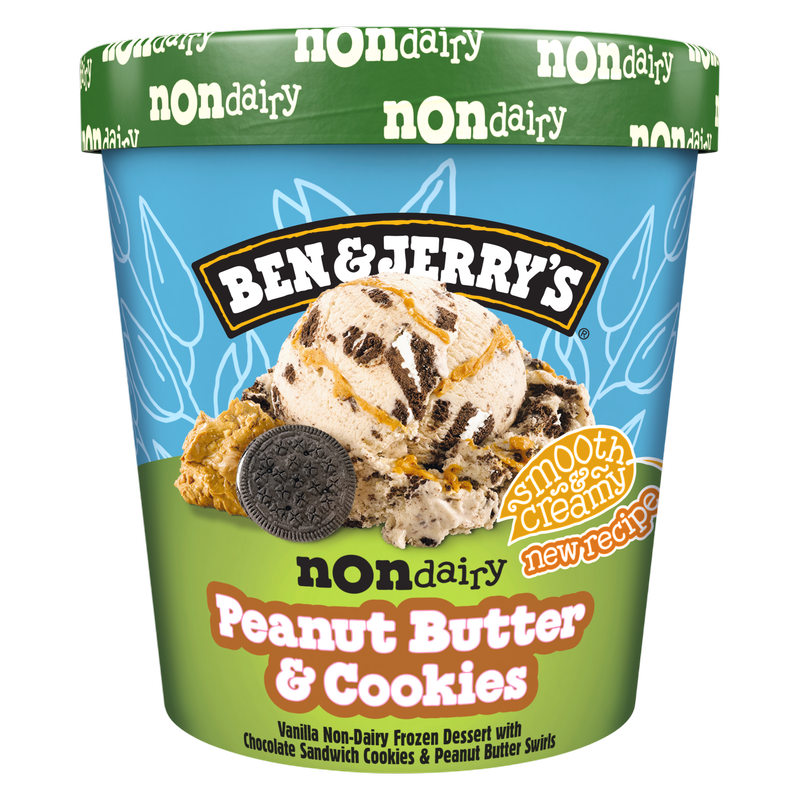 Ben & Jerry's Non-Dairy P.B. & Cookies Pint Dessert Pint
