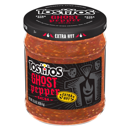 Tostitos Salsa Dip Ghost Pepper 15.5 Oz