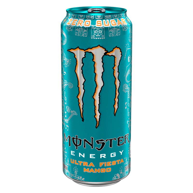 Monster Zero Ultra Fiesta Energy 16oz Can