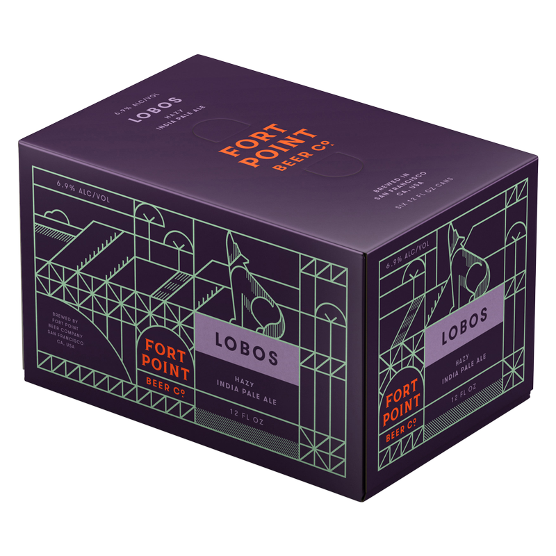 Fort Point Beer Co. Lobos Hazy IPA 6pk 12oz Cans