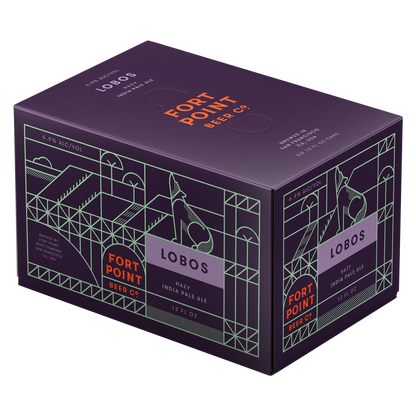 Fort Point Beer Co. Lobos Hazy IPA 6pk 12oz Cans