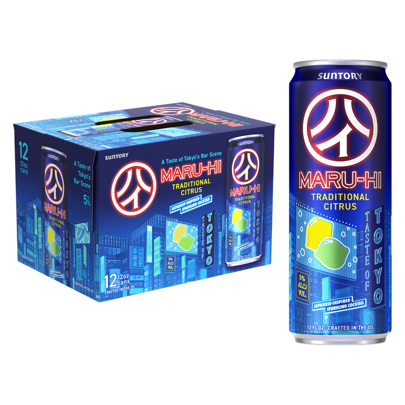 Suntory Maru-Hi Traditional Citrus 12pk 12oz Can 5% ABV