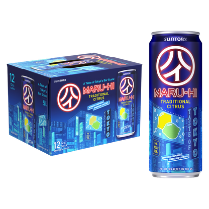 Suntory Maru-Hi Traditional Citrus 12pk 12oz Can 5% ABV