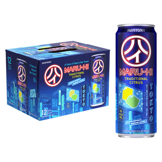 Suntory Maru-Hi Traditional Citrus 12pk 12oz Can 5% ABV