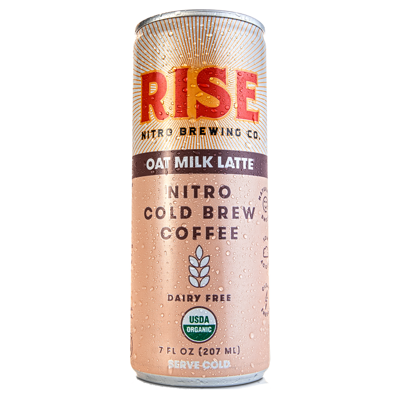 RISE Brewing Co. Oat Milk Nitro Cold Brew Latte 7oz Can