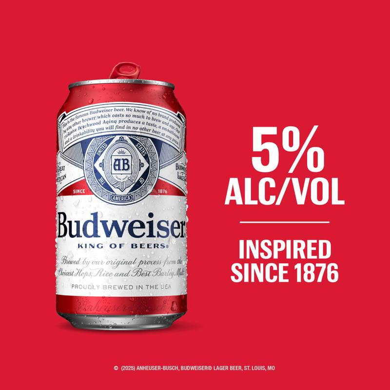 Budweiser 6pk 16oz Can 5.0% ABV