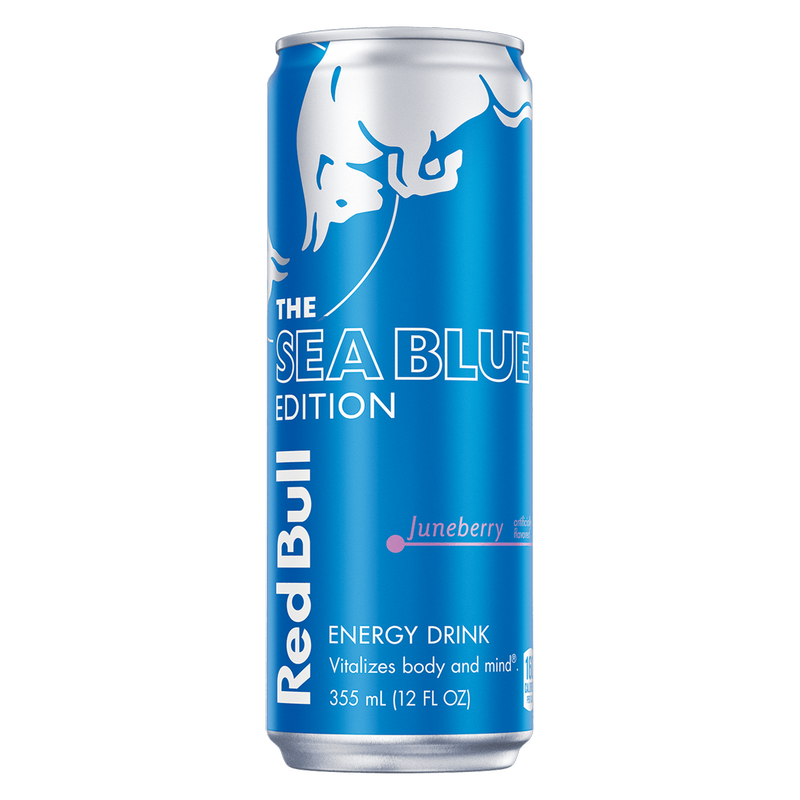 Red Bull Sea Blue Edition Energy Drink 12oz Can