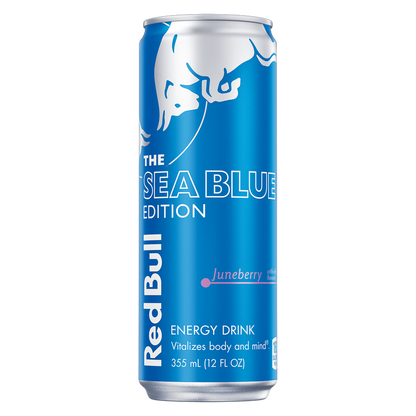 Red Bull Sea Blue Edition Energy Drink 12oz Can