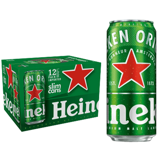 Heineken 12pk 12oz Can 5.0% ABV