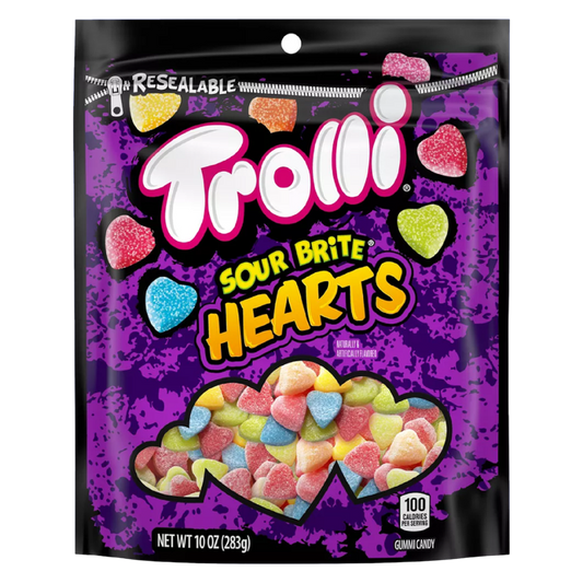 Trolli Sour Brite Gummy Hearts 10.0oz