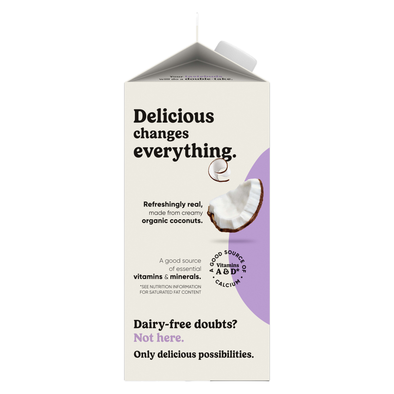 So Delicious Organic Unsweetened Vanilla Coconut Milk 64oz