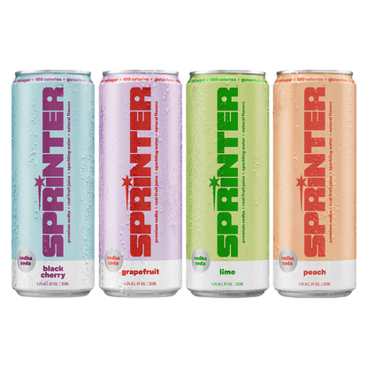 Sprinter Vodka Soda Variety 8pk 12oz Cans 4.5% ABV