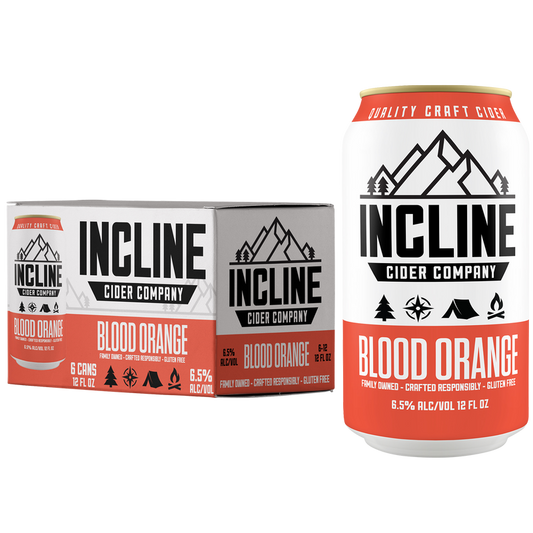Incline Blood Orange Hard Cider 6pk 12oz