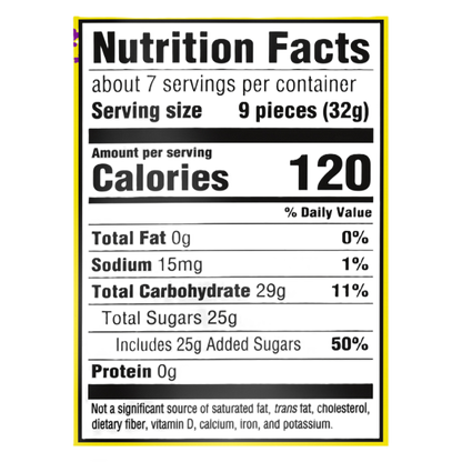 Sour Patch Kids Grape Soft & Chewy Candy 8.02oz