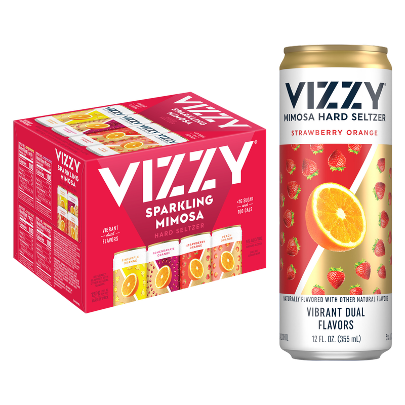 Vizzy Mimosa Hard Seltzer Variety Pack 12pk 12oz Can 5.0% ABV