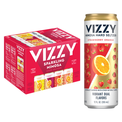 Vizzy Mimosa Hard Seltzer Variety Pack 12pk 12oz Can 5.0% ABV