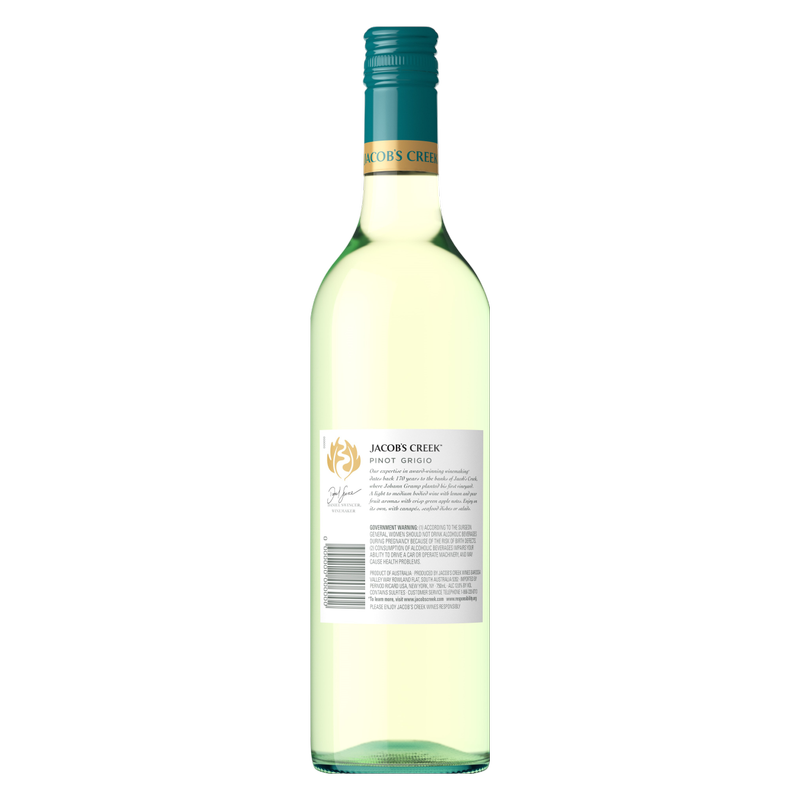 Jacob's Creek Pinot Grigio 750ml