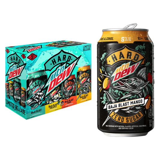 Hard Dew Baja Blast Variety Pack 12pk 12oz Cans