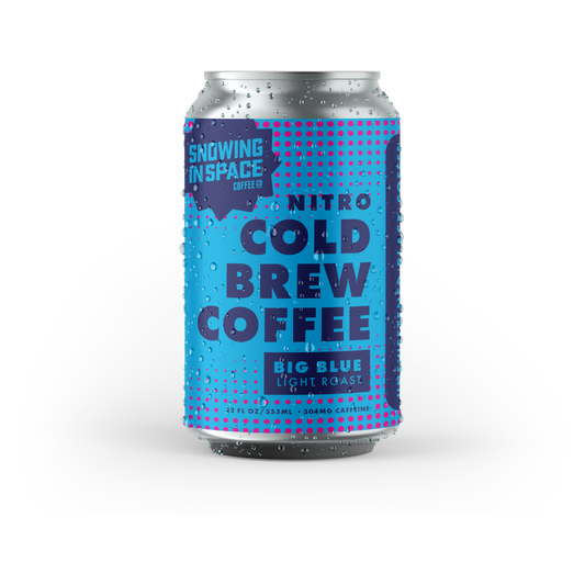 Snowing in Space Big Blue Nitro Cold Brew 12oz Can