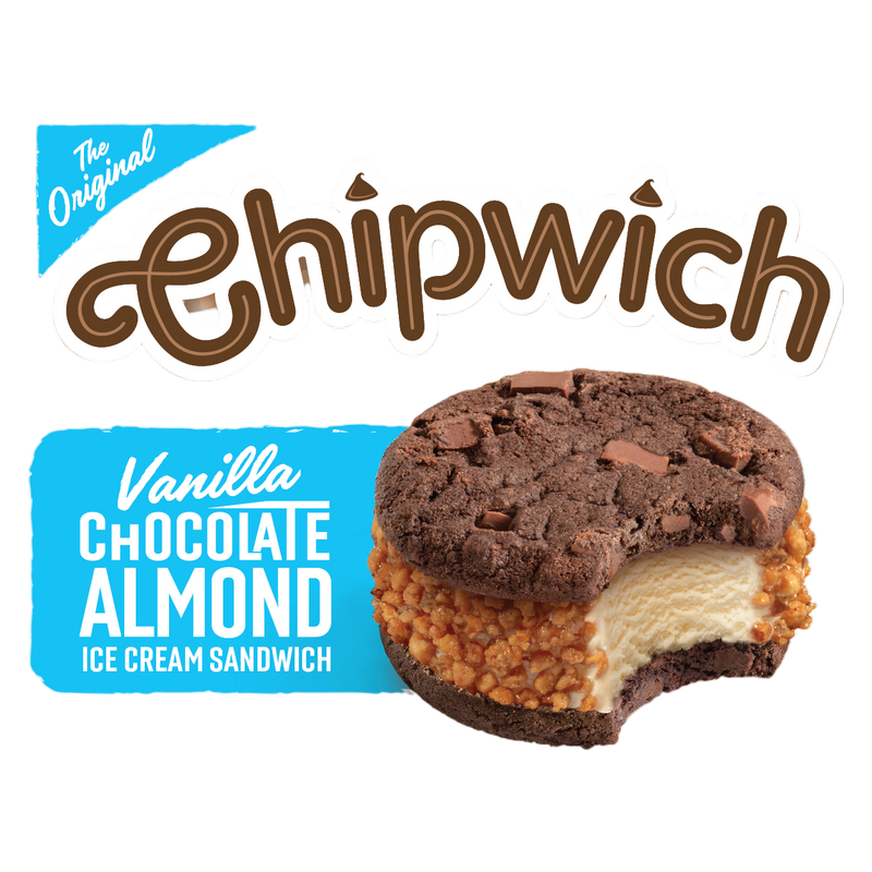 Chipwich Vanilla Chocolate Almond 3ct