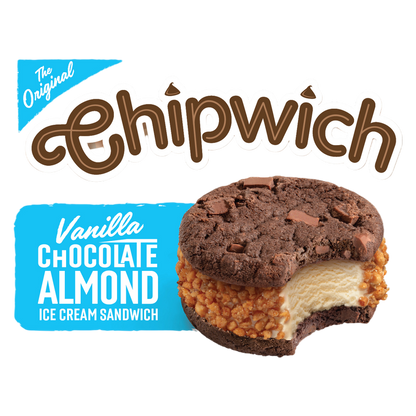 Chipwich Vanilla Chocolate Almond 3ct