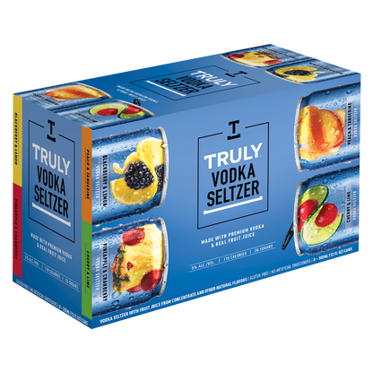 Truly Vodka Seltzer Variety 8pk 12oz Can 5% ABV