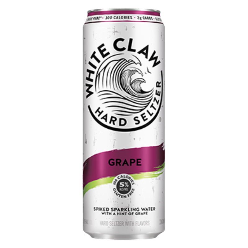 White Claw Grape 6pk 12oz Can 5% ABV