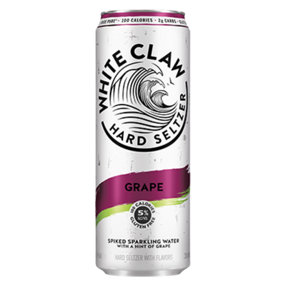 White Claw Grape 6pk 12oz Can 5% ABV