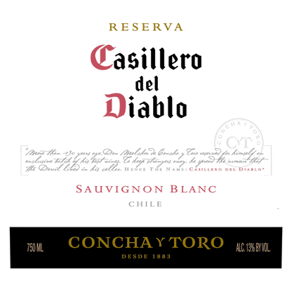 Casillero del Diablo Sauvignon Blanc 750 ml