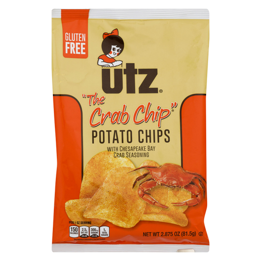 Utz Crab Potato Chips 2.87oz