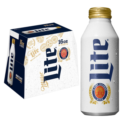 Miller Lite 9pk 16oz Aluminum Btl 4.2% ABV
