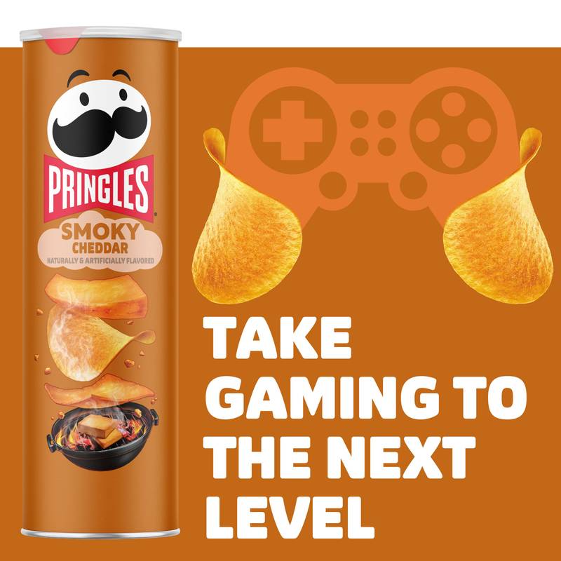 Pringles Smoky Cheddar, 5.5 oz